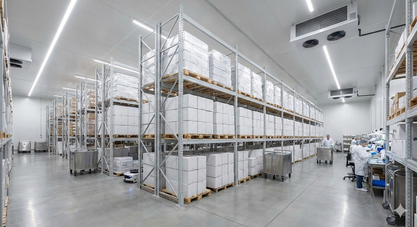 Medical / Pharmaceutical warehouse storage facility