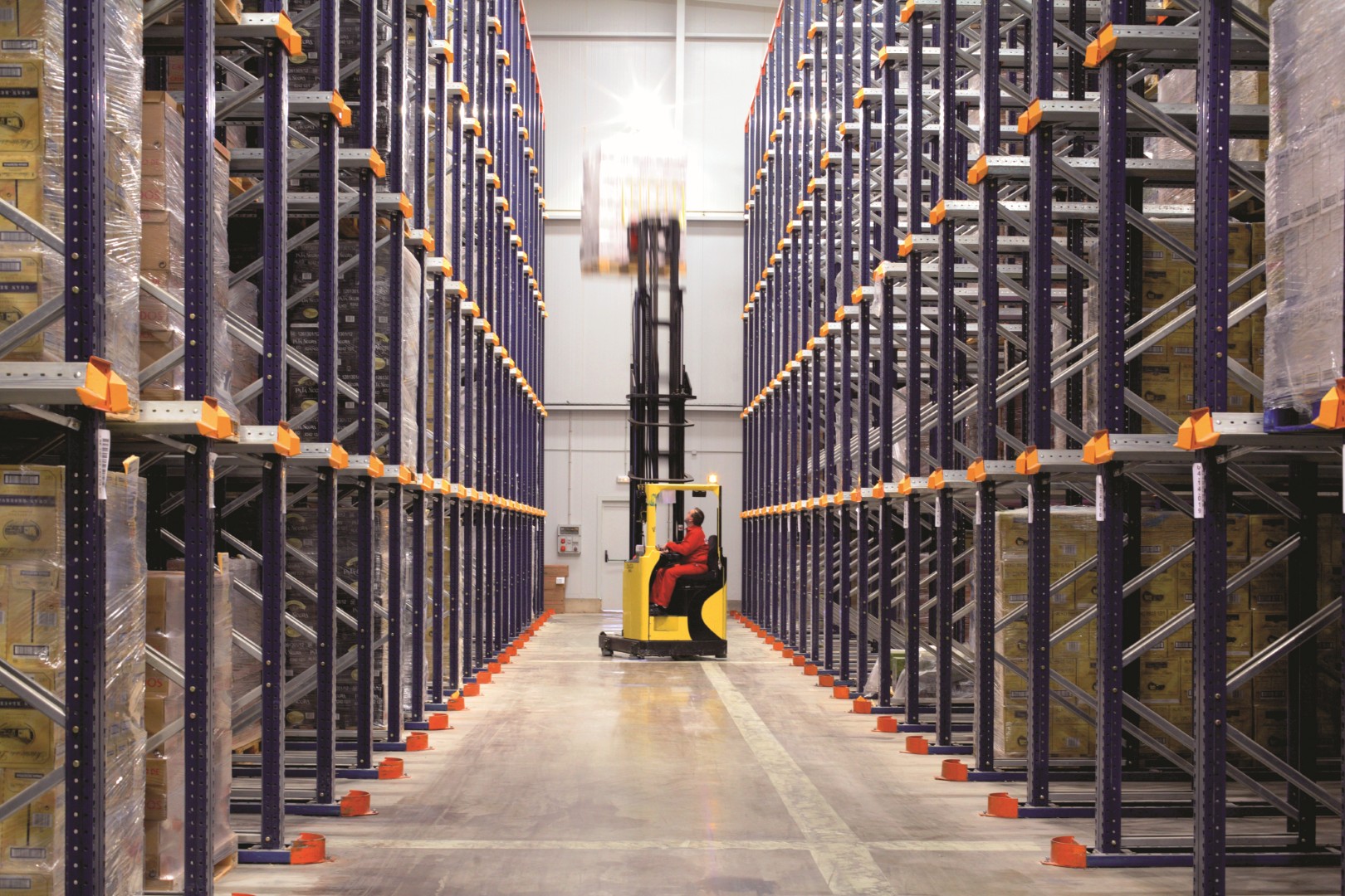 Drive-In / Drive-Thru Racks system configuration diagram