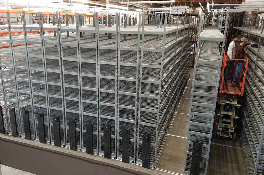 Mobile Pallet Racking storage system