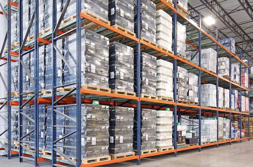 Push Back Racking professional installation