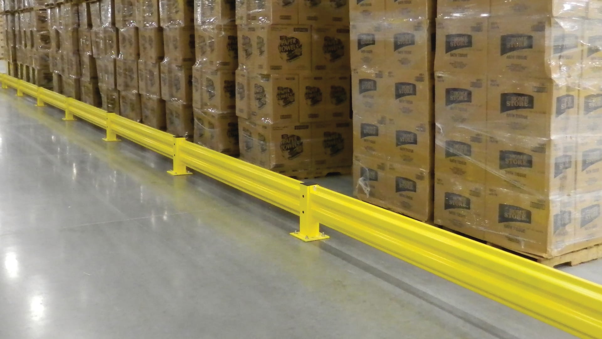 Guardrails & Barriers warehouse storage system